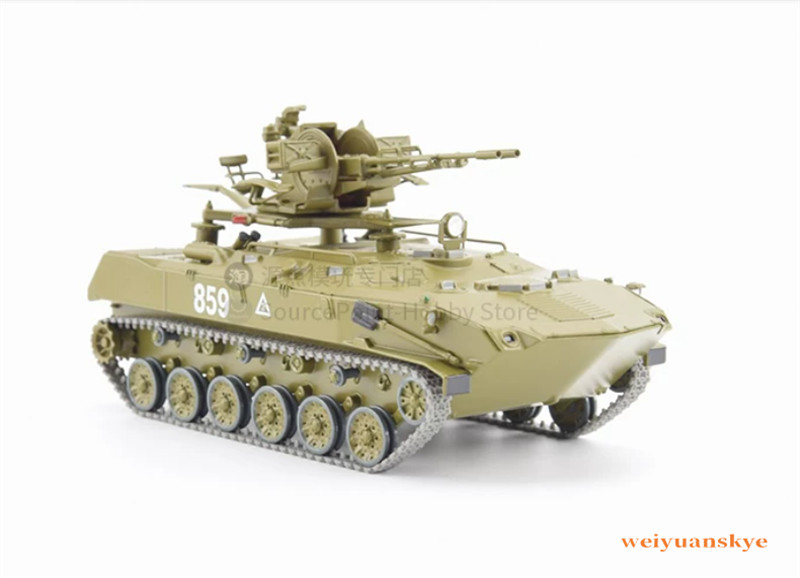 1:43 BTR-ZD Soviet BTR-ZD Self-Defense Artillery Tank Model Display Toy SSM3047