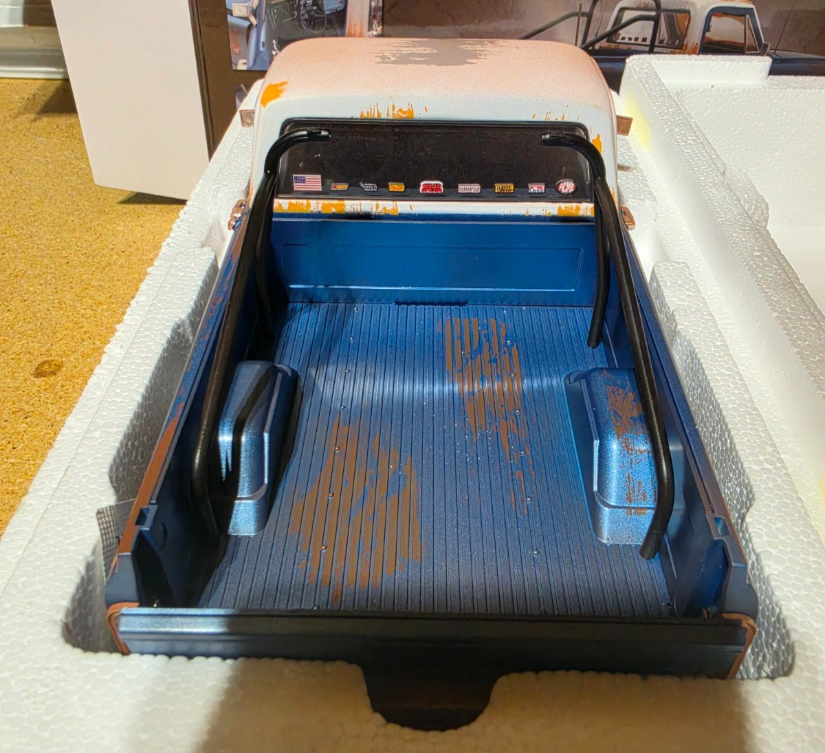 ACME 1/18 1967 CHEVROLET K-10 WORLD OF OUTLAWS PUSH TRUCK A1807223 1 OF 378