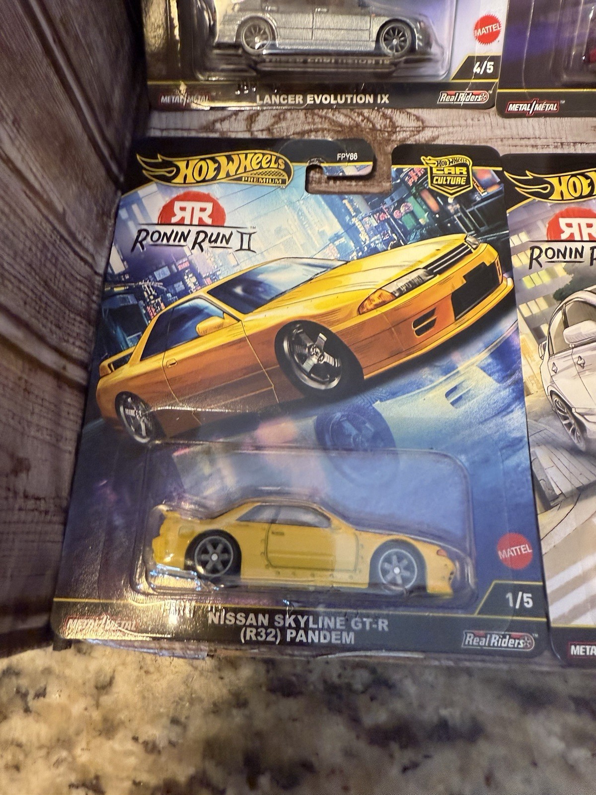 2025 Hot Wheels Car Culture Ronin Run 2 – SET OF 5 AND SET OF 6 WITH CHASE