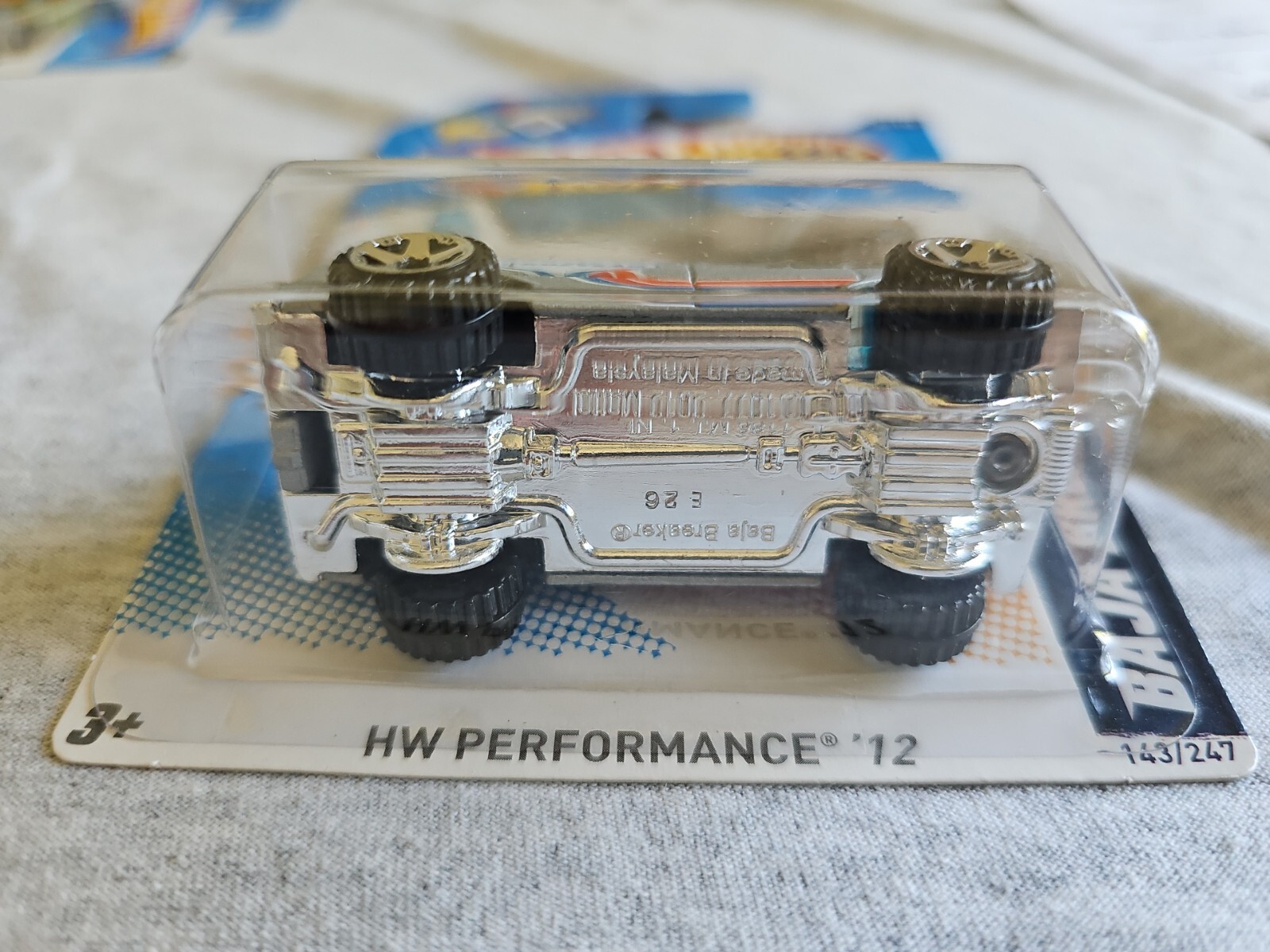 2012 Hot Wheels BAJA BREAKER Goodyear 143/247 GREAT CARD Performance KMART COLOR