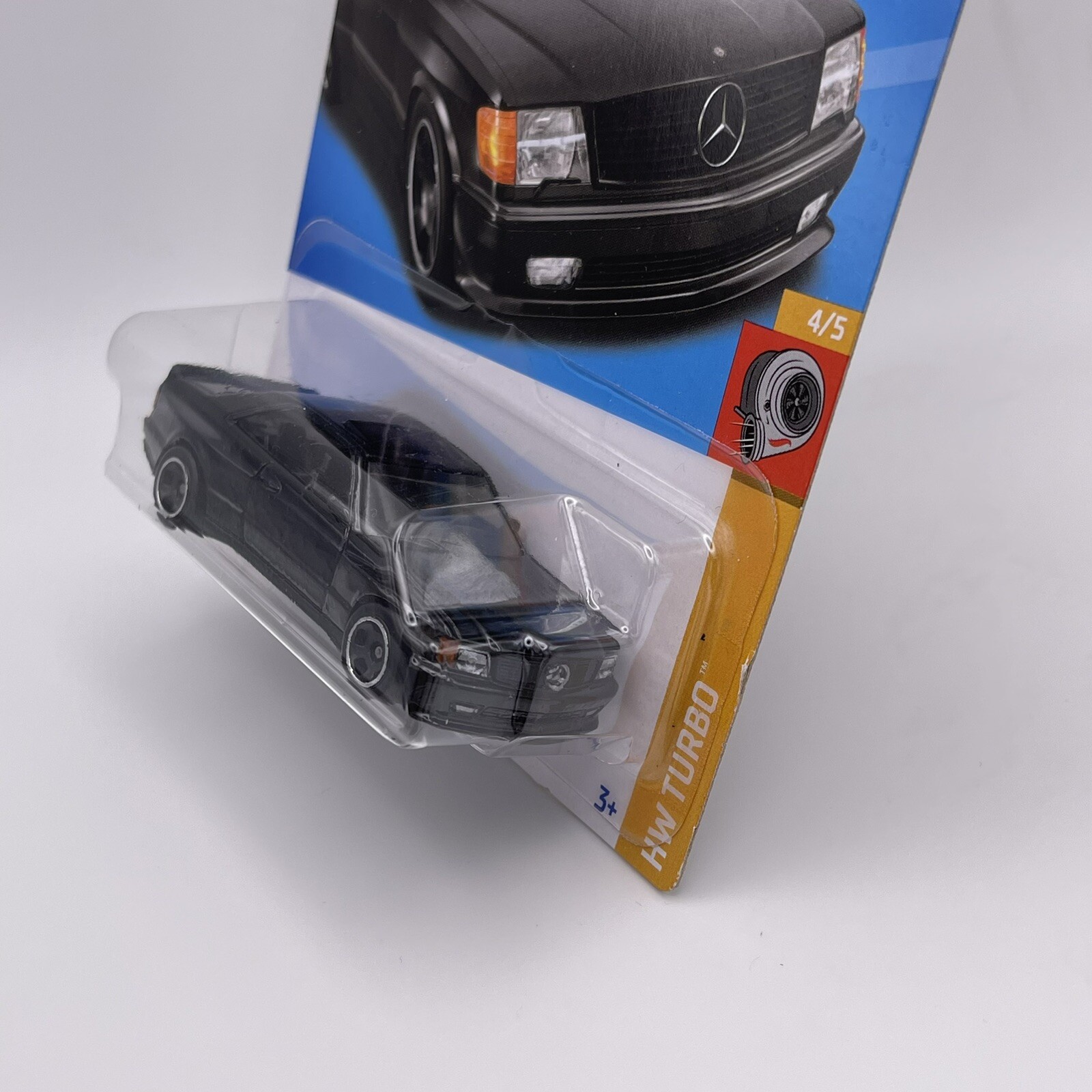 Hot Wheels 2024 ’89 Mercedes-Benz 560 SEC AMG Lot of 3 – Silver, Black, Red