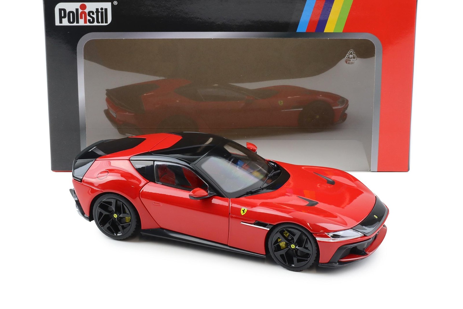 Polistil Ferrari 12Cylindri Coupe 2024 Rosso Corsa Red Diecast 1:18