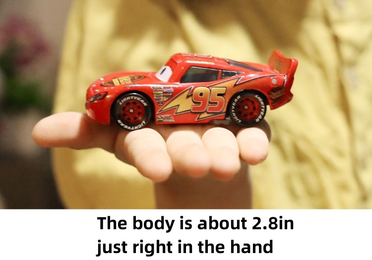 Disney Pixar Cars Movie Character No.Racer Series New 1:55Metal Model Car Gifts