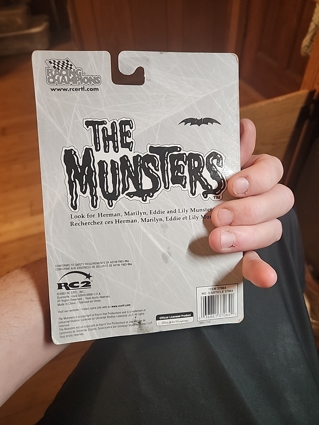 Racing Champions The Munsters ’49 Mercury with Grandpa Munster Figure New