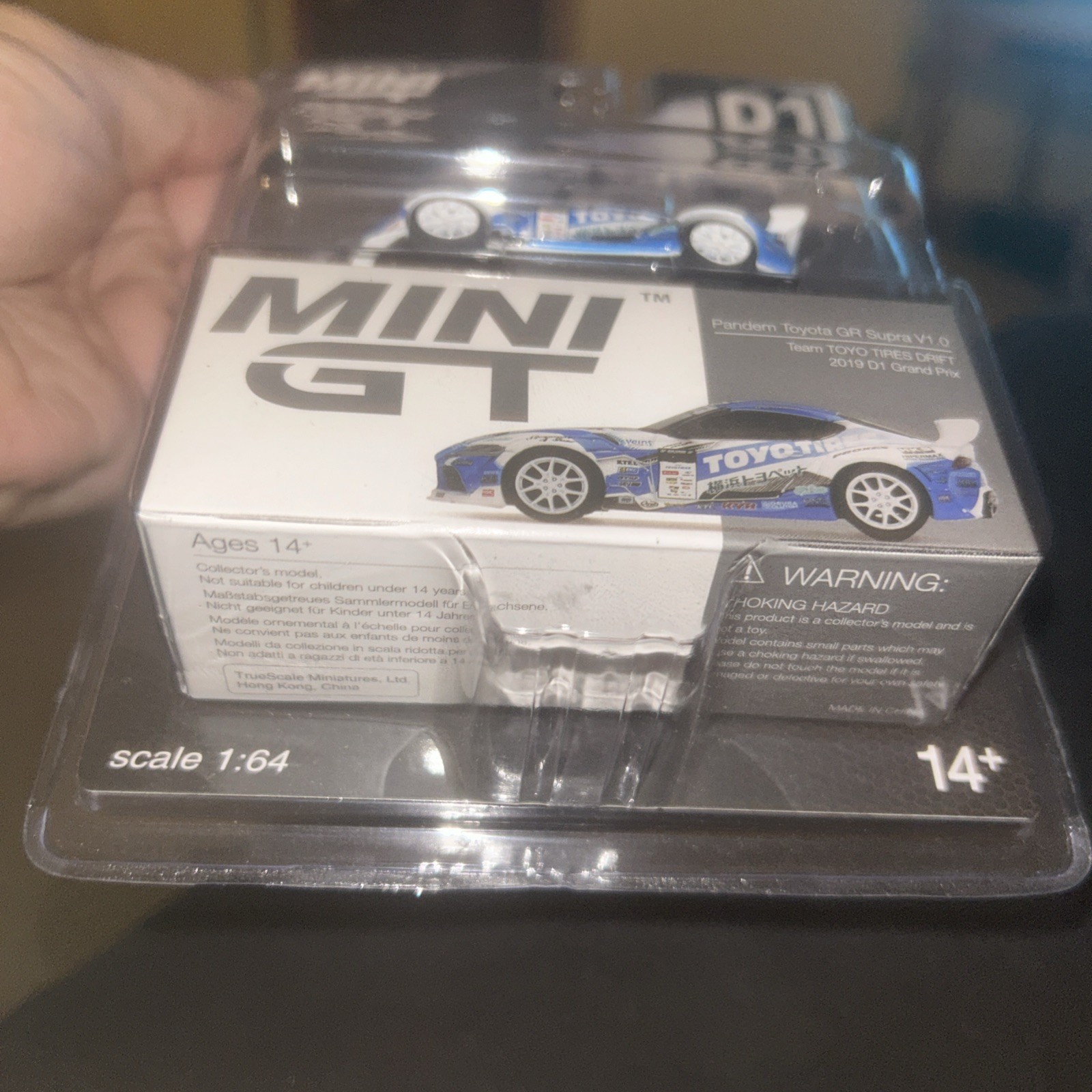 MINI GT TOYOTA GR SUPRA V1.0 TEAM TOYO TIRES PANDEM 2021 NEW FACTORY SEALED