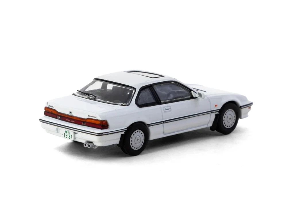 Tarmac 1/64 HONDA PRELUDE BA4 Die Cast Model -WHITE-
