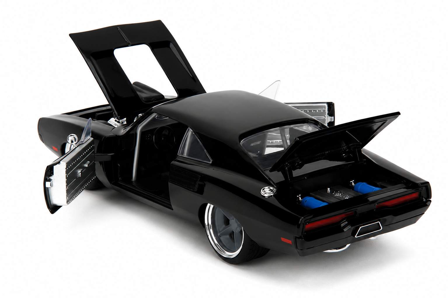 1970 DODGE CHARGER R/T BLACK “FAST X” (2023) 1/24 DIECAST MODEL CAR JADA 34918