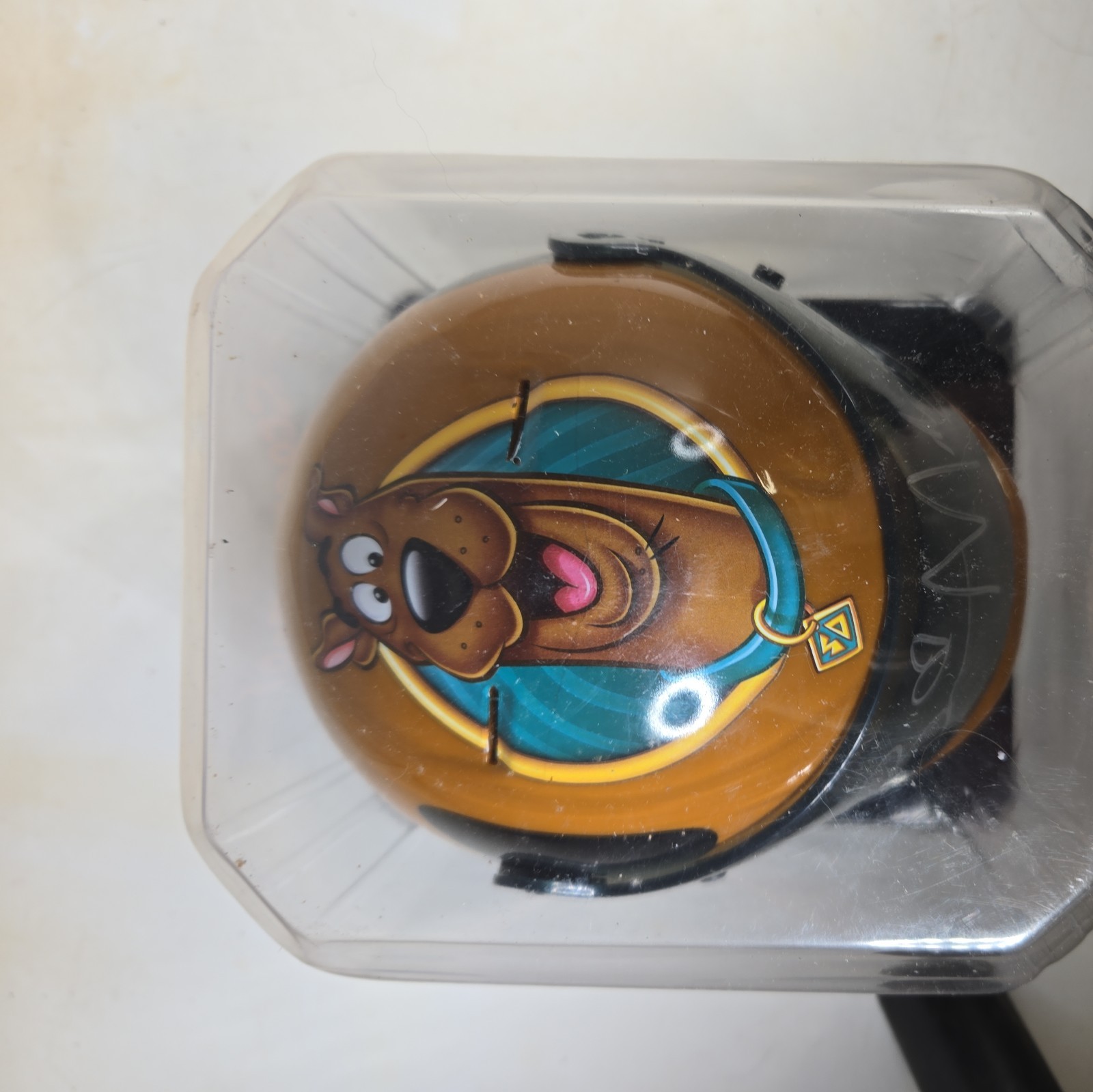 Monster Jam Series 1 Scooby Doo Mini Helmet . RARE! AUTOGRAPHED