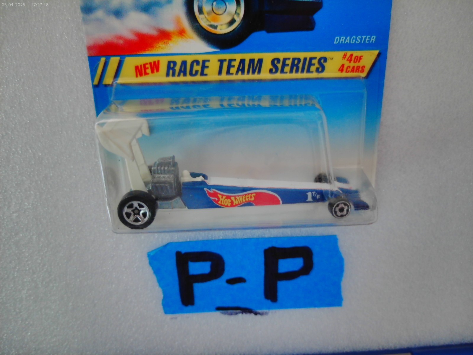 HOT WHEELS RACE CAR TEAM SERIES DRAGSTER 4/4 NEW 1:64 HW P-P