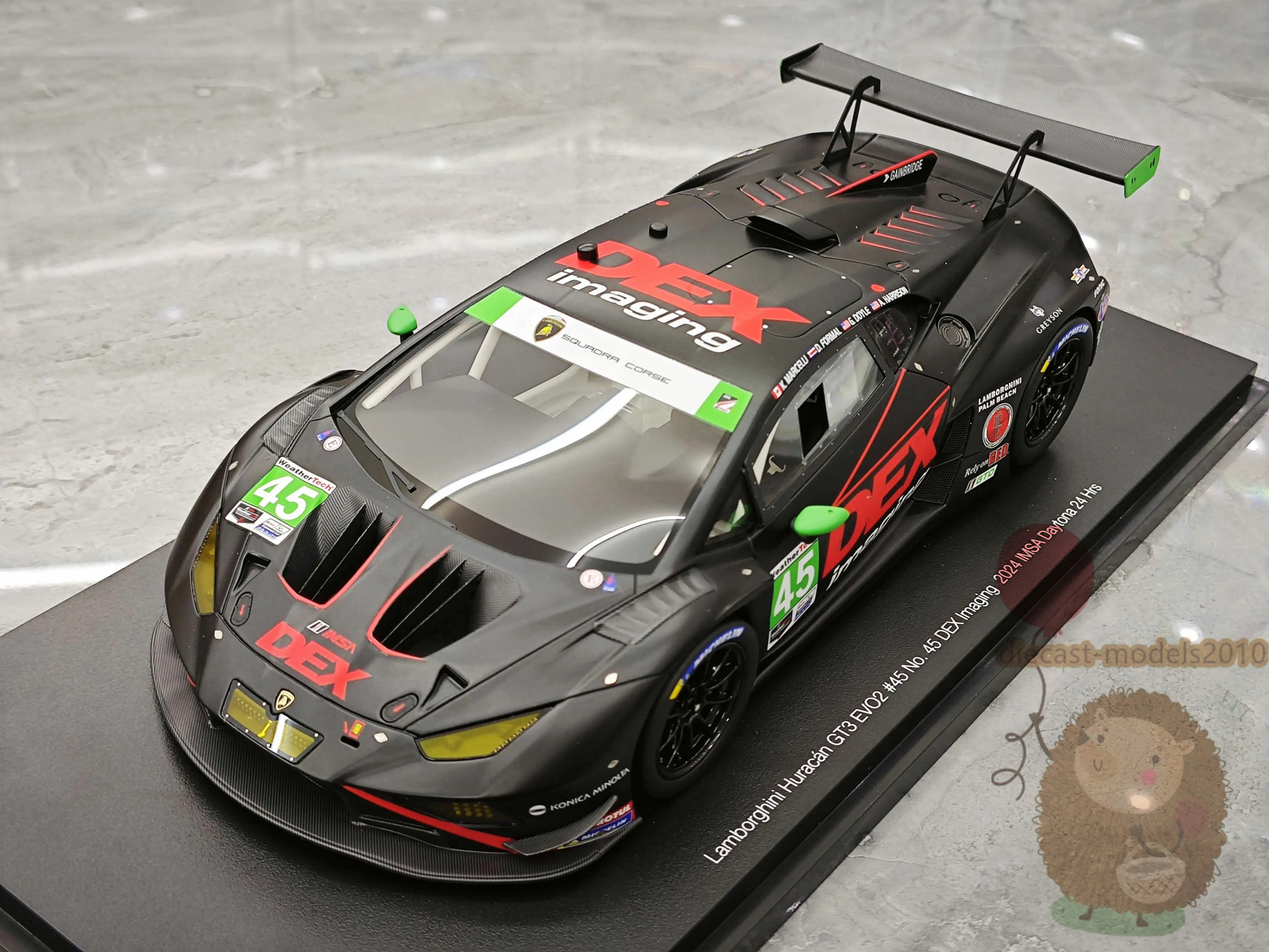 Topspeed 1:18 Lamborghini Huracan GT3 EVO2 2024 Resin Diecast Model Car Gifts