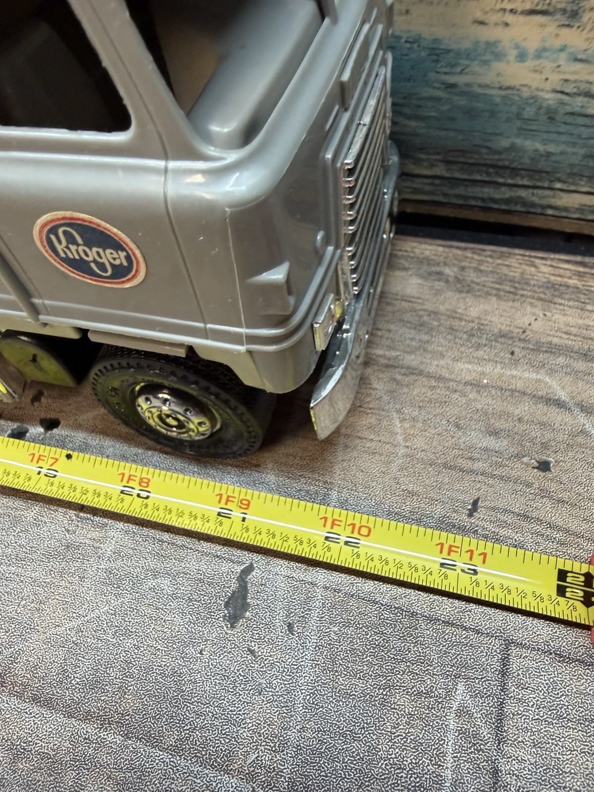Kroger Gray Trailer/Semi Truck Plastic