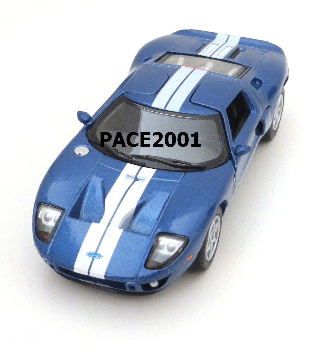 Set of 4 Kinsmart 1/36 Scale 2006 Ford GT with Pullback Action