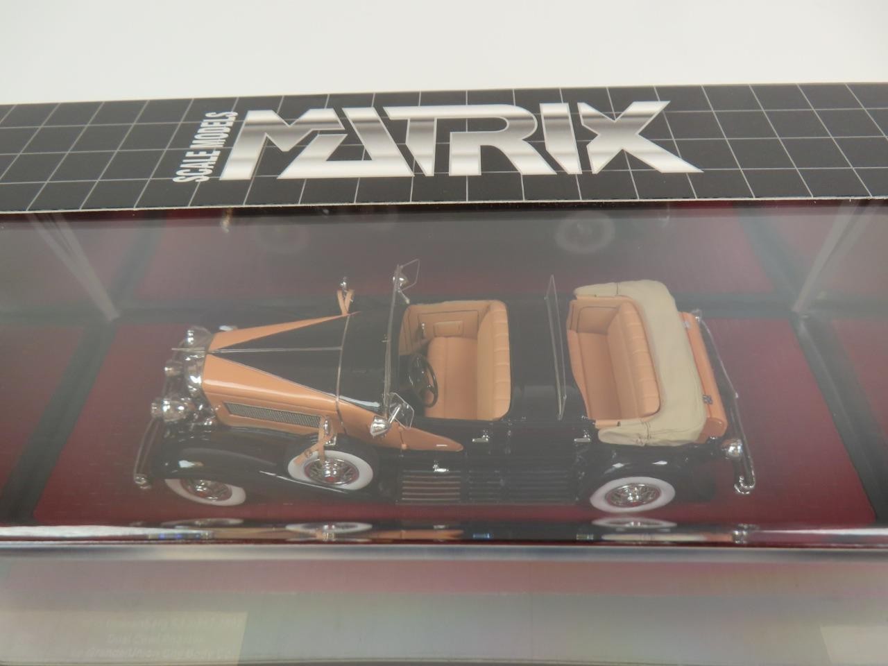 Matrix MX40406-061 Duesenberg SJ-662-2592 Dual Cowl Phaeton, 1/43, MIB!