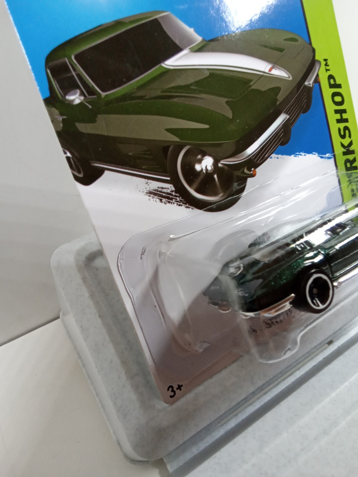 2014 Hot Wheels ’64 Corvette Stingray #223 Green Kmart Exclusive Color M36