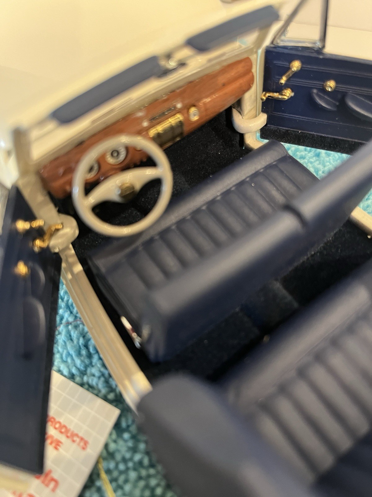 Franklin Mint 1941 Lincoln Continental Mark I Limited Edition Read Description
