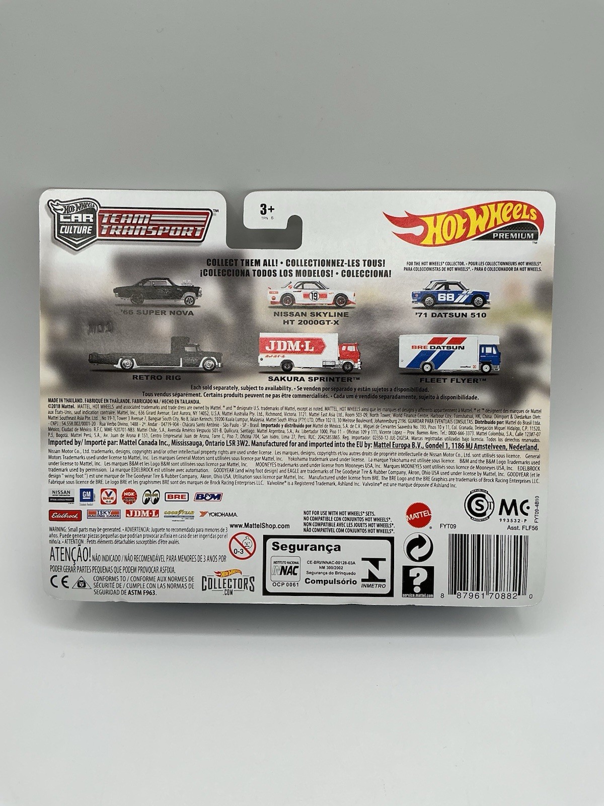 Hot Wheels Team Transport ‘66 Super Nova Retro Rig #7- W 31