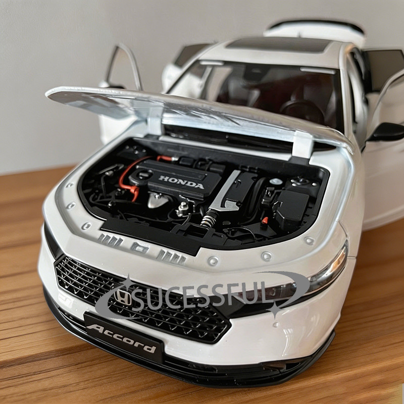 1pc 1/18 Realistic Honda Accord Alloy Car Model Sound Light Collection Gift