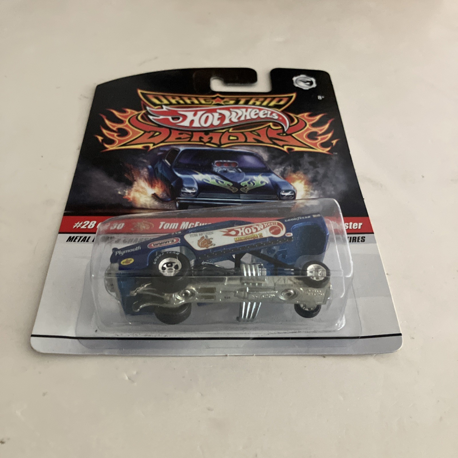 HOT WHEELS Drag Strip Demons Tom McEwen’s Mongoose II Plymouth Duster 28/30