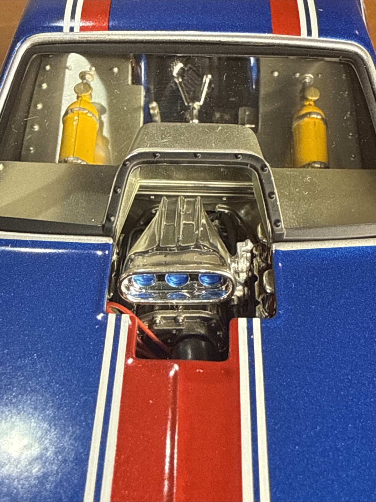 RARE 1320 THE FLOPPERS 1971 PLYMOUTH CUDA “WHIPPLE & McCULLOCH” 1:24 SCALE