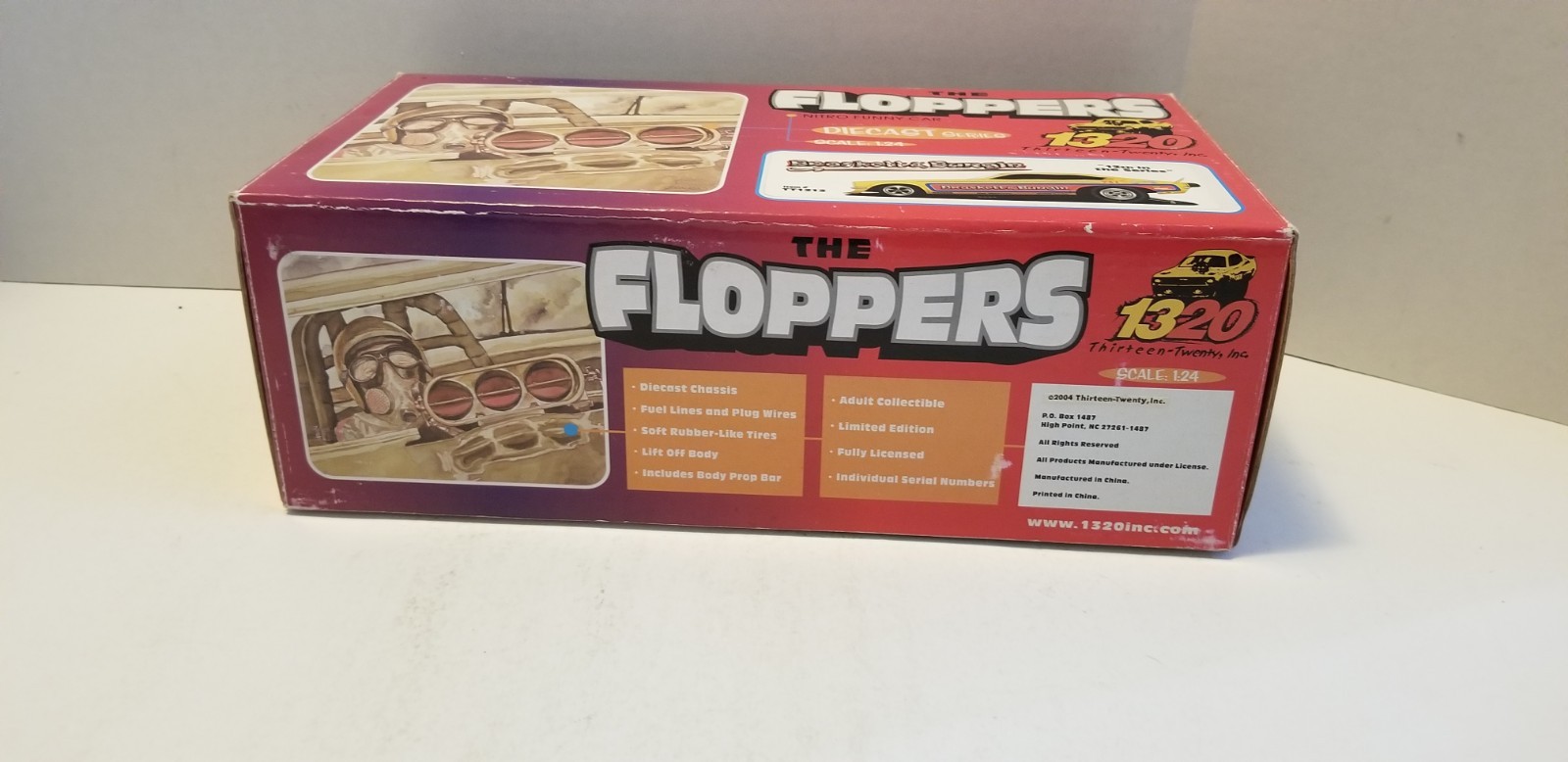 The Floppers Nitro Funny Car Braskett & Burgin #588 Of 1500 1/24 By 1320