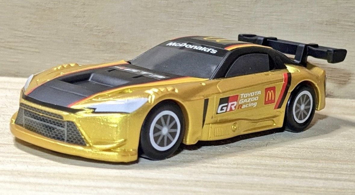 Takara Tomy Tomica Toyota GR GT3 Gold McDonald Happy Meal Secret Toy