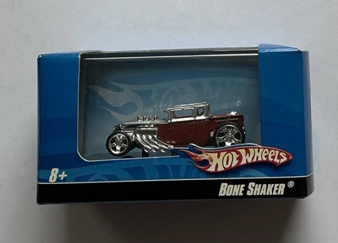 Hot Wheels 2097 BONE SHAKER 1:87/HO Scale Lot of 3 Black, Blue, Silver-Brown NIP