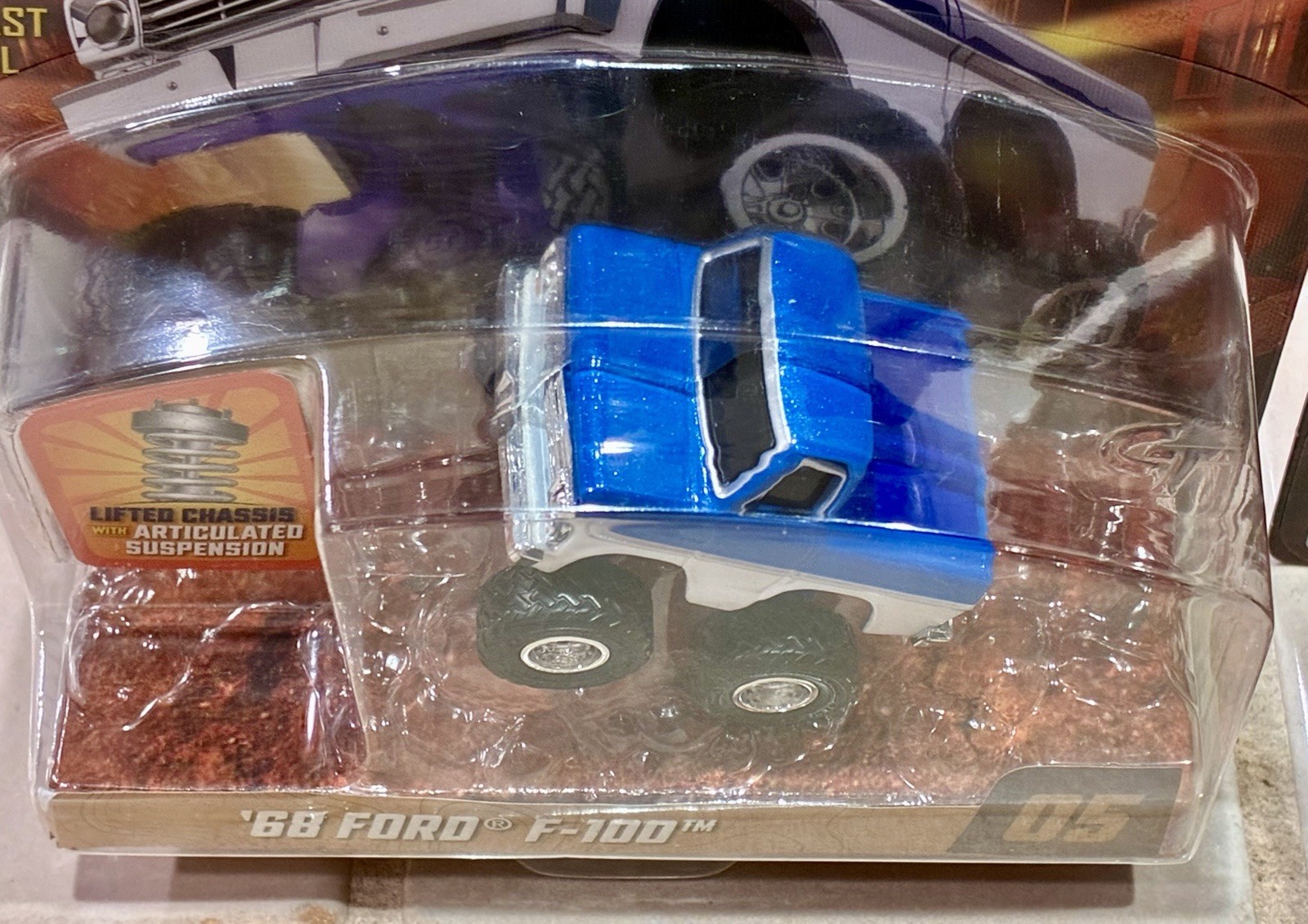 Car Tuned Lifted ’66 Ford Bronco & ’68 Ford F-100 Series 1 Store Exclusive 2 pcs