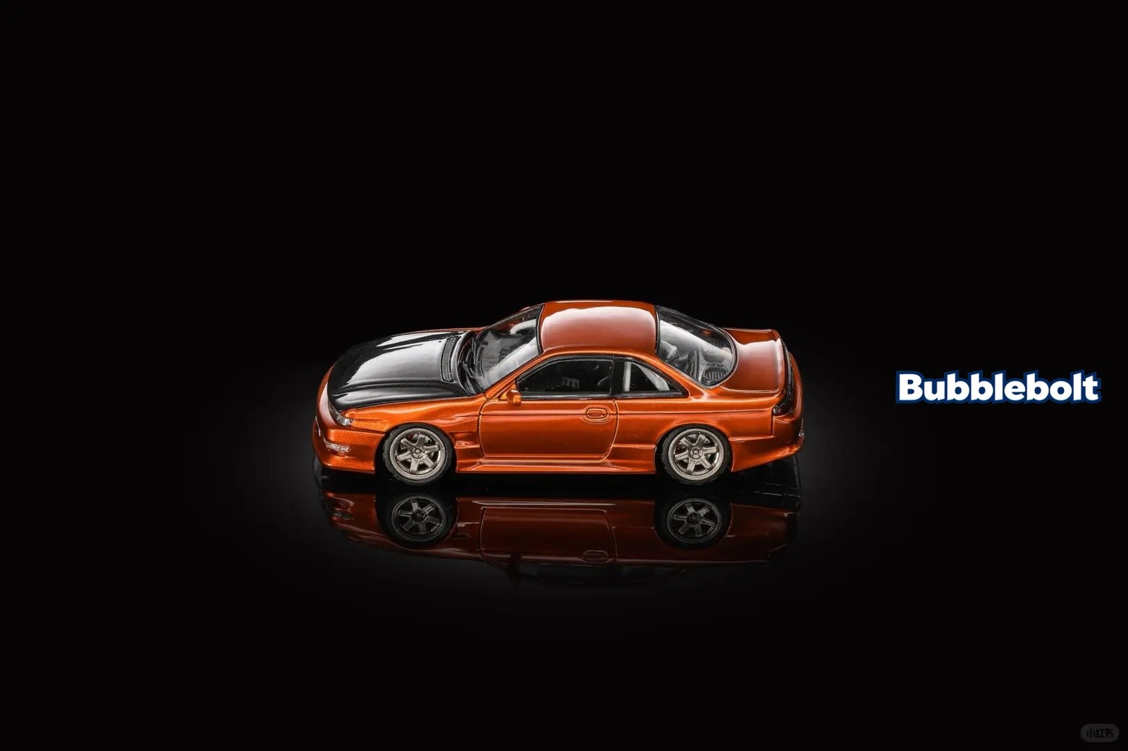 Mortal Model 1:64 Nissan Silvia S14 240SX Orange TMCS Event Special Model