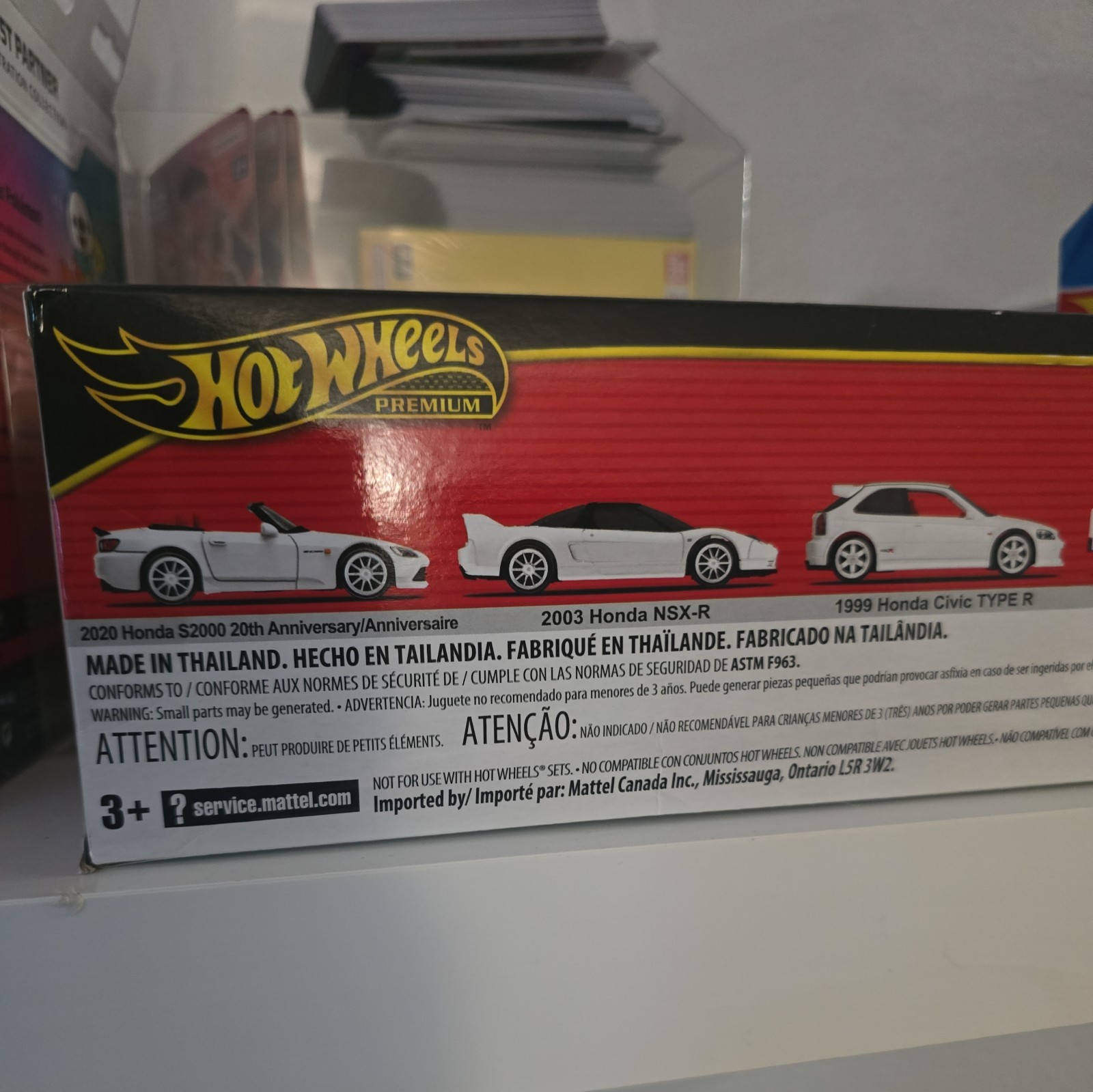 Hot Wheels Premium 2025 Honda Set Sprinter Civic Type R NSX-R S2000 Diorama