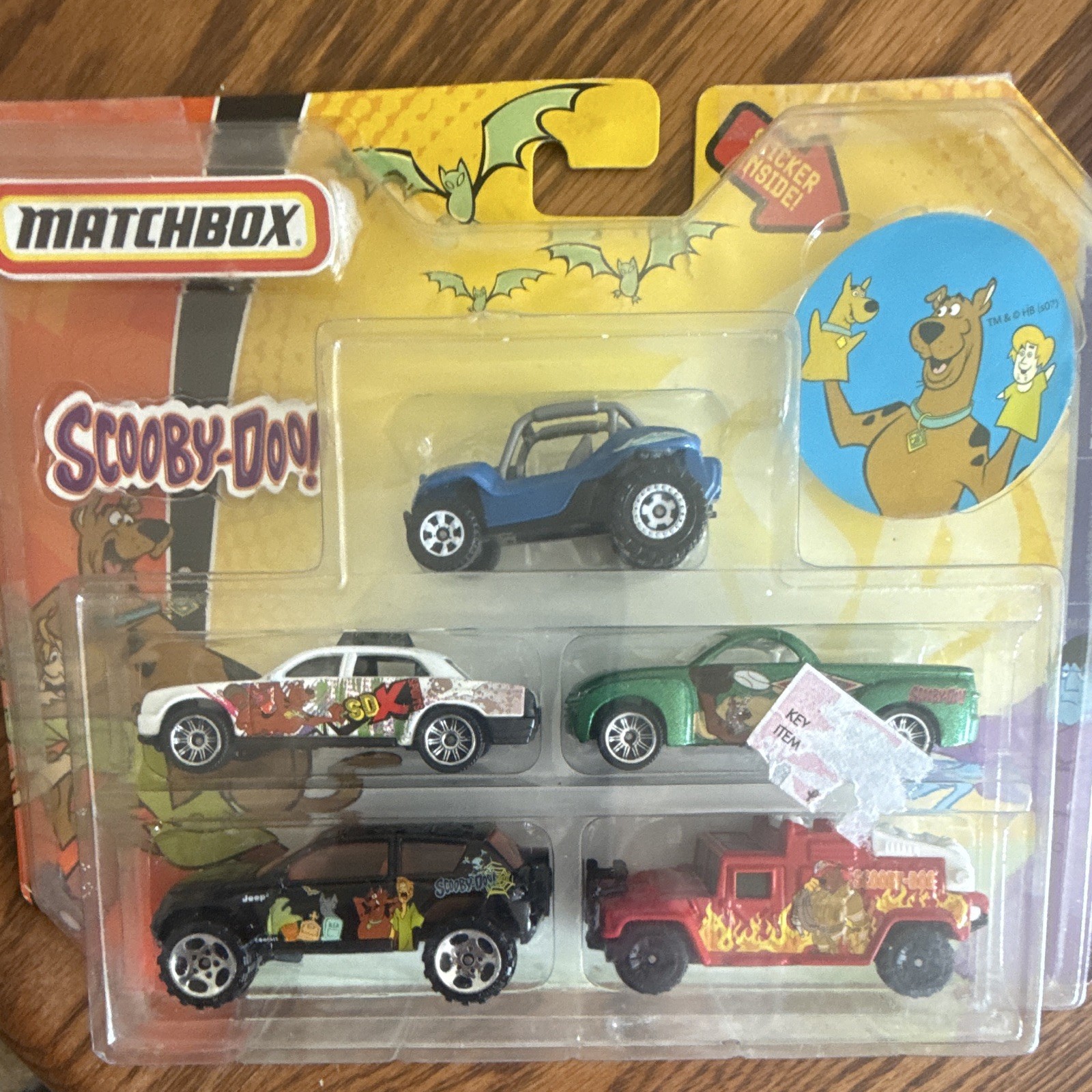 Matchbox Scooby-Doo 5-Pack Diecast Cars 1:64 Jeep Compass Unopened Box