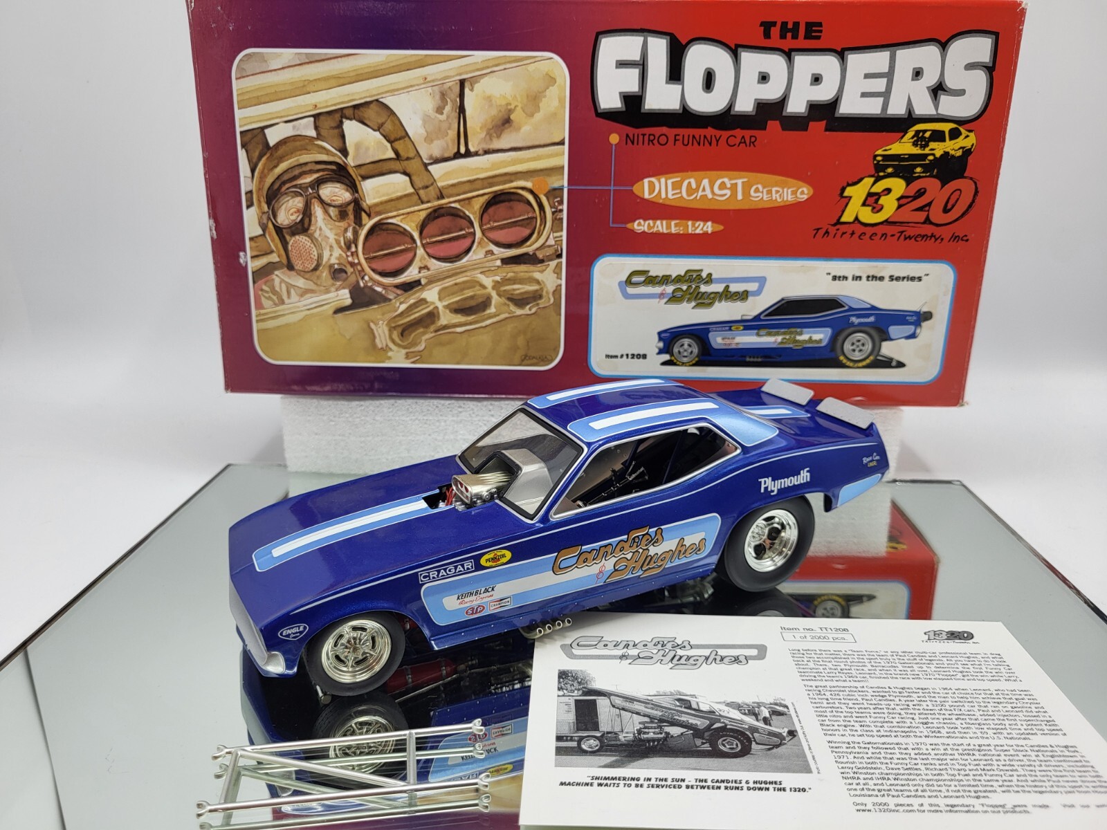 1320 THE FLOPPERS 1970 PLYMOUTH CUDA “CANDIES & HUGHES” **VERY RARE/READ DESCRIP