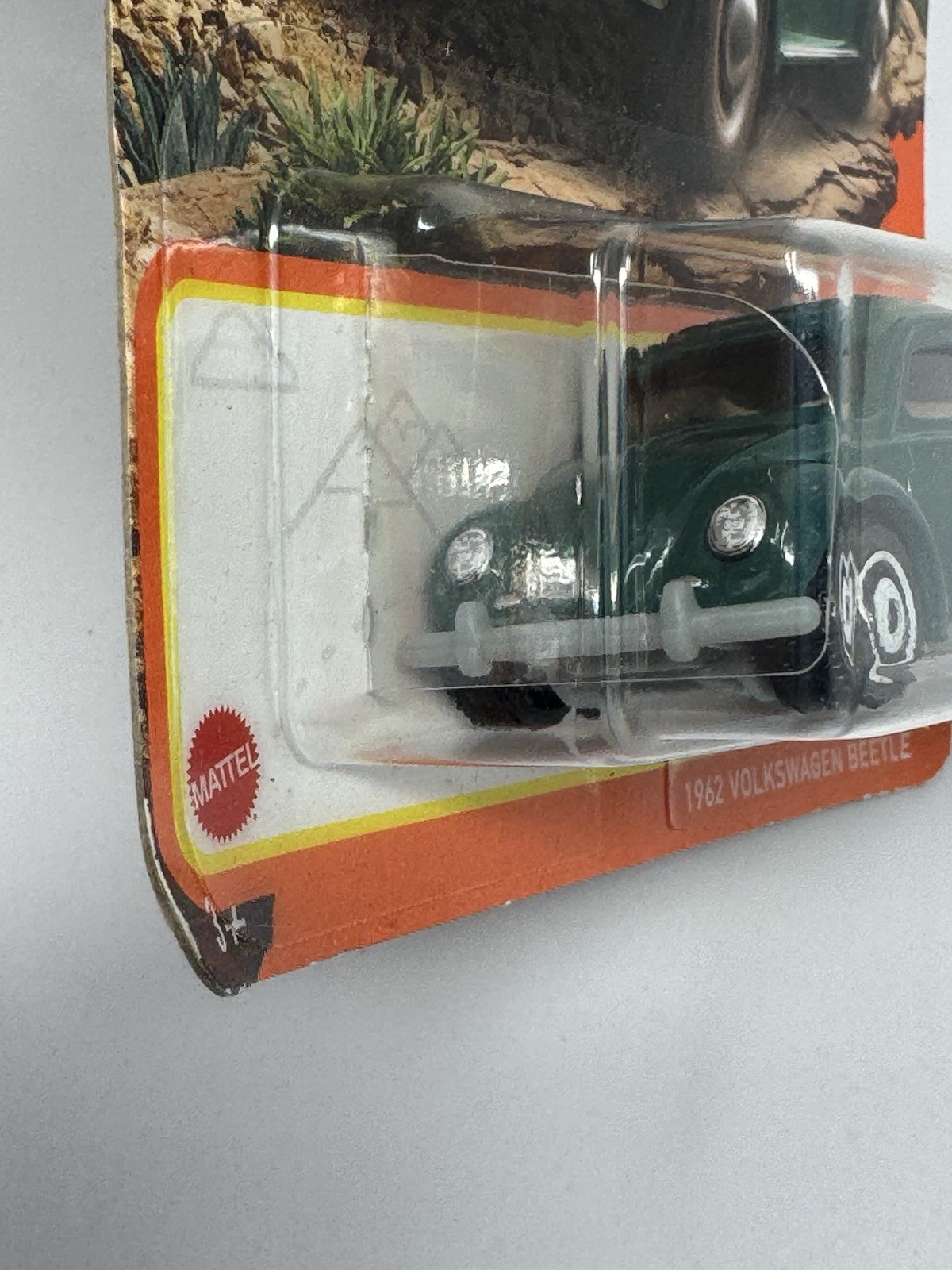 Matchbox Dark Green 1962 VW Volkswagen Beetle Bug 93/100 A13