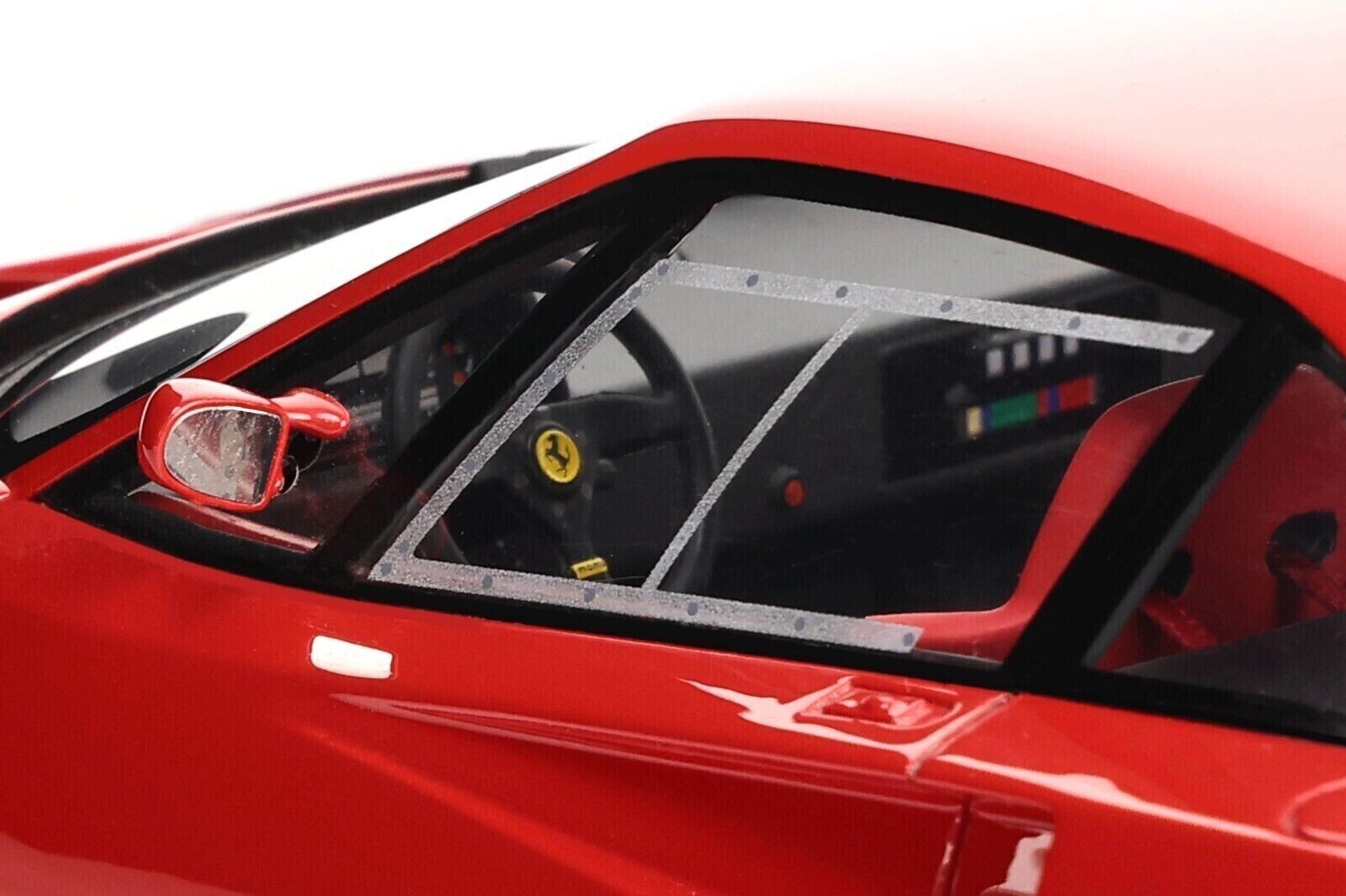1/18 Scale Ferrari F40 LM Red 1989 Rosso Corsa Red Model Car By GT Spirit GT388
