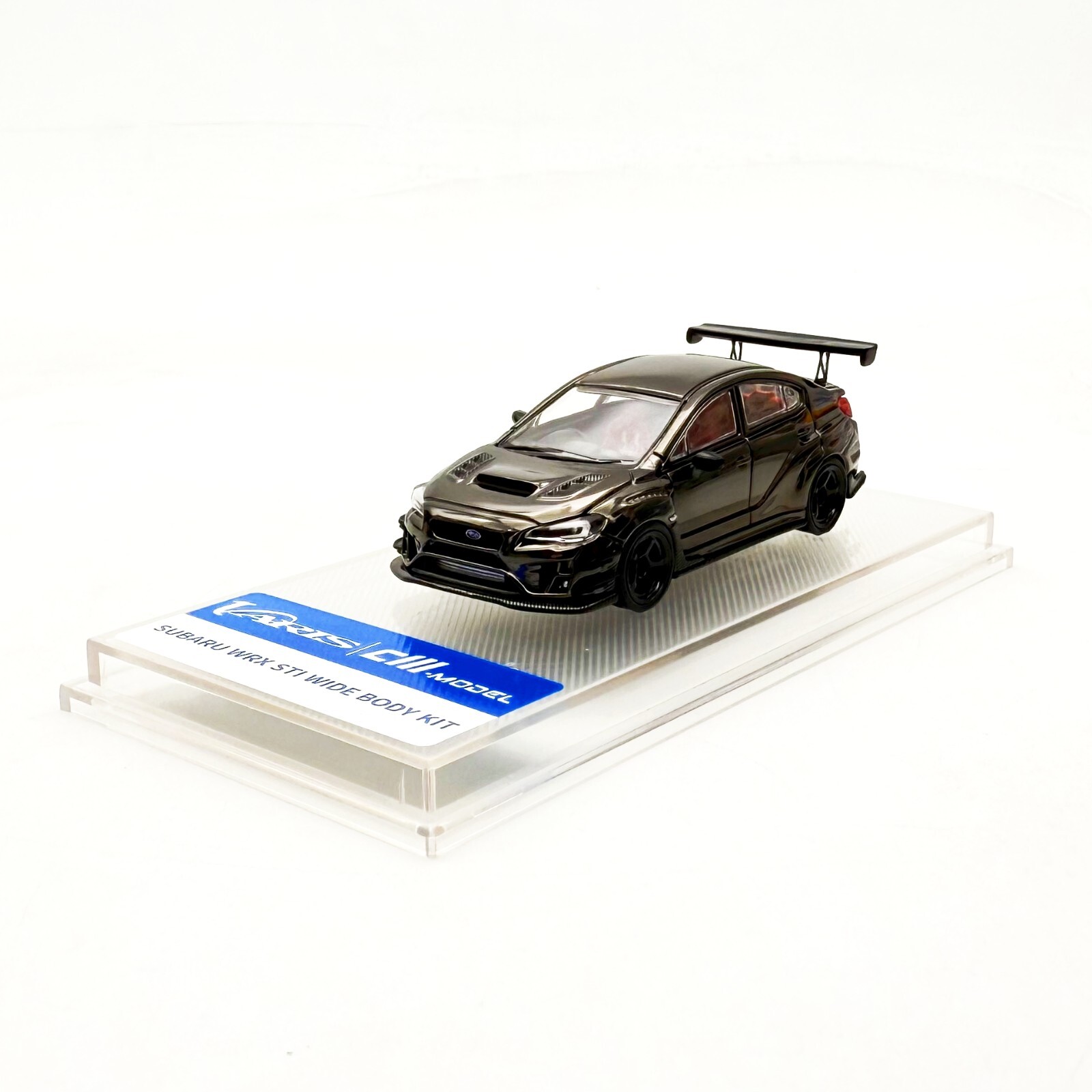 CM-Model 1:64 Subaru STi Varis WideBody 1.0 – Chrome Black