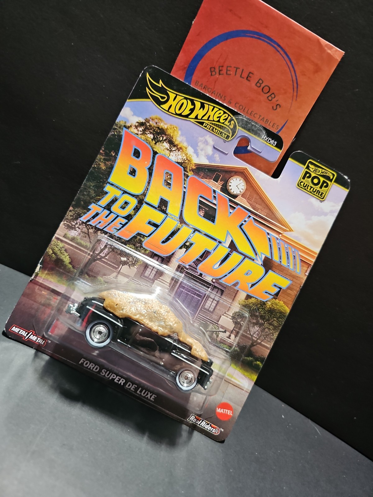 Hot Wheels Premium Back To The Future Ford Super Deluxe 💩 Car 1:64 Diecast NIP