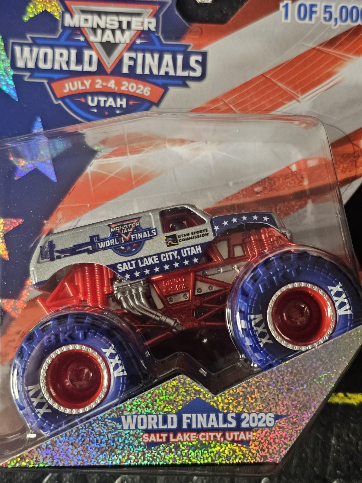 Spin Master Monster Jam World Finals 2026 Salt Lake City Utah 1:64 Diecast