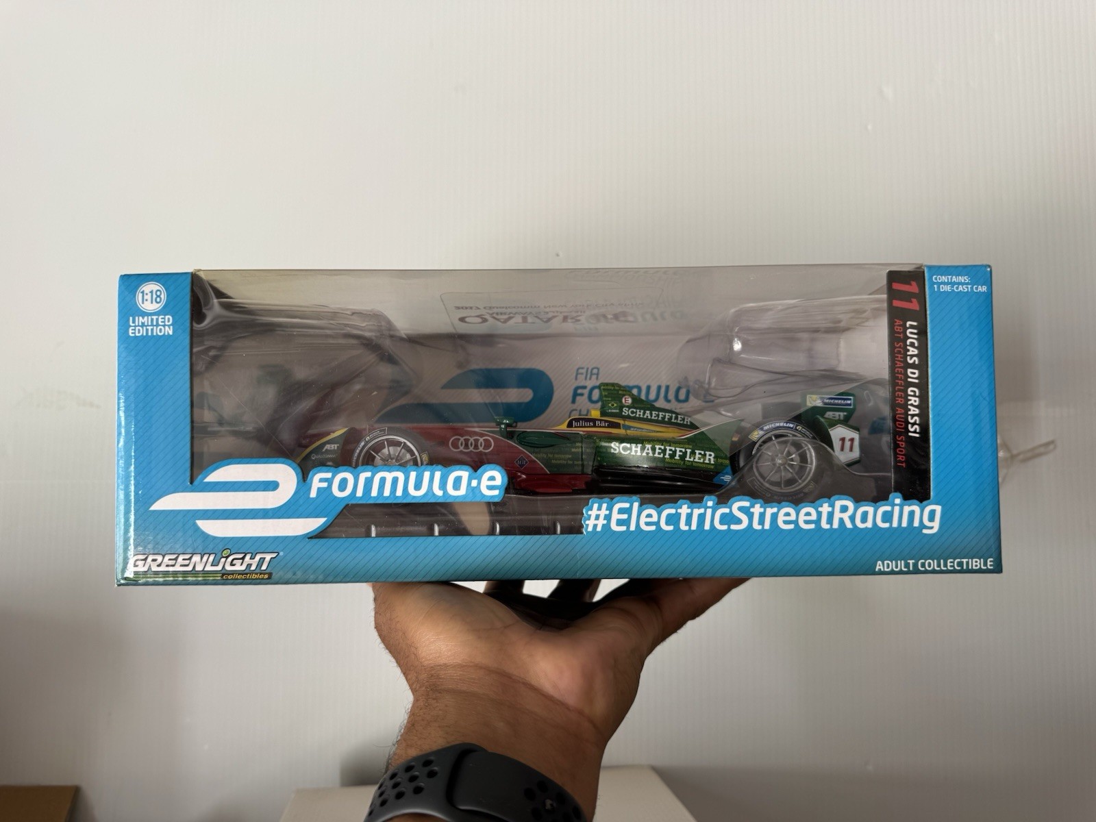 Greenligh Audi Sport ABT SCHAEFFLER t Formula-E