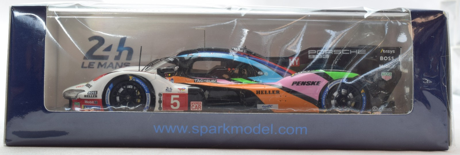 Spark Porsche 963 #5 – Penske Motorsport – 2023 24hr Le Mans 1:43 Car S8723
