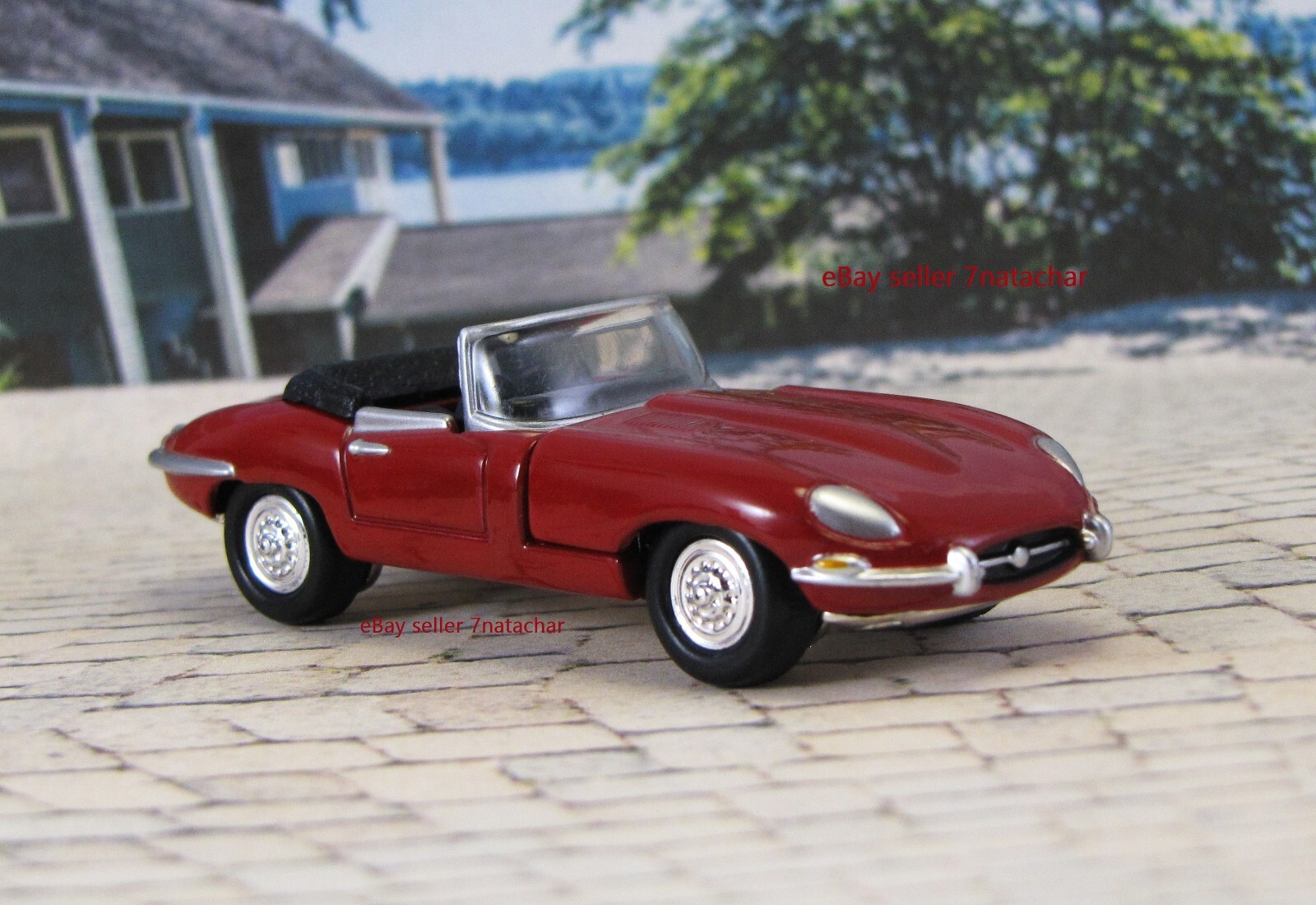 1961– 1975 Jaguar E-Type XK-E Roadster 1/64 Scale Wheels Model Limited Edition