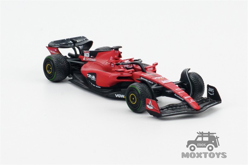 BBR 1:64 SF23 #16#55 C. Leclerc 2023 Monaco GP Diecast Model Car