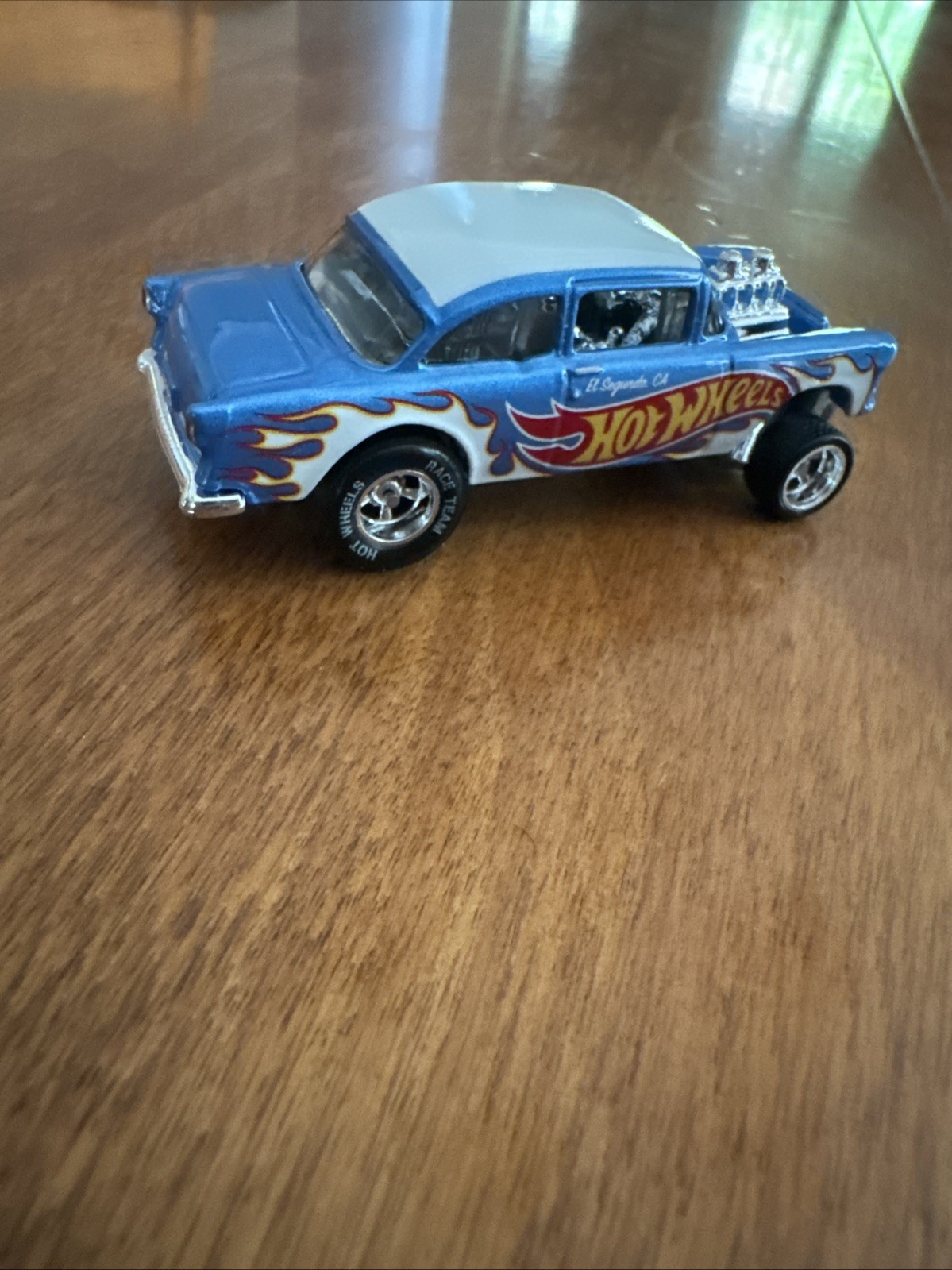 HOT WHEELS ’55 CHEVY BEL AIR GASSER (LOOSE) FROM DISPLAY CASE