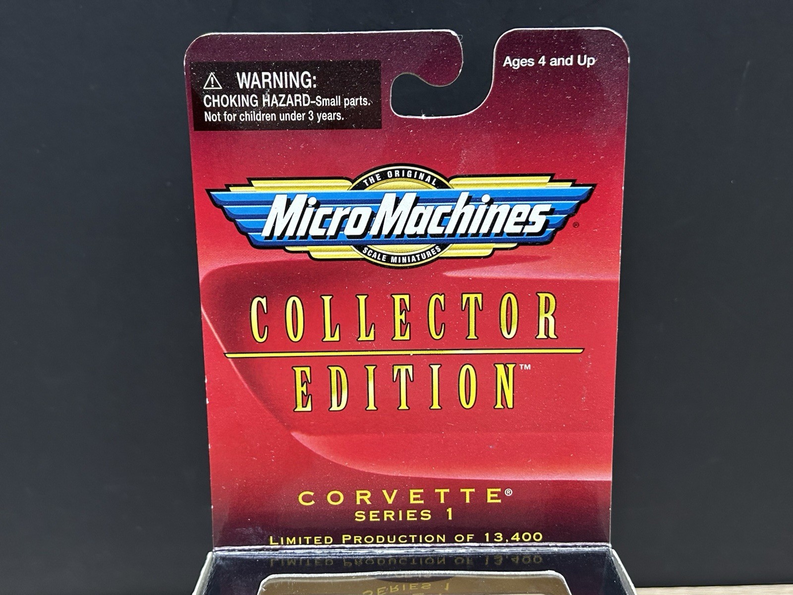 Micro Machines 1954 Roadster Corvette Series 1 Removable Top Lot Diecast