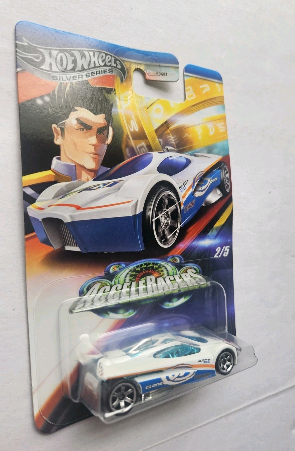 2025 Hot Wheels SILVER SERIES – ACCELERACERS – SET OF 5