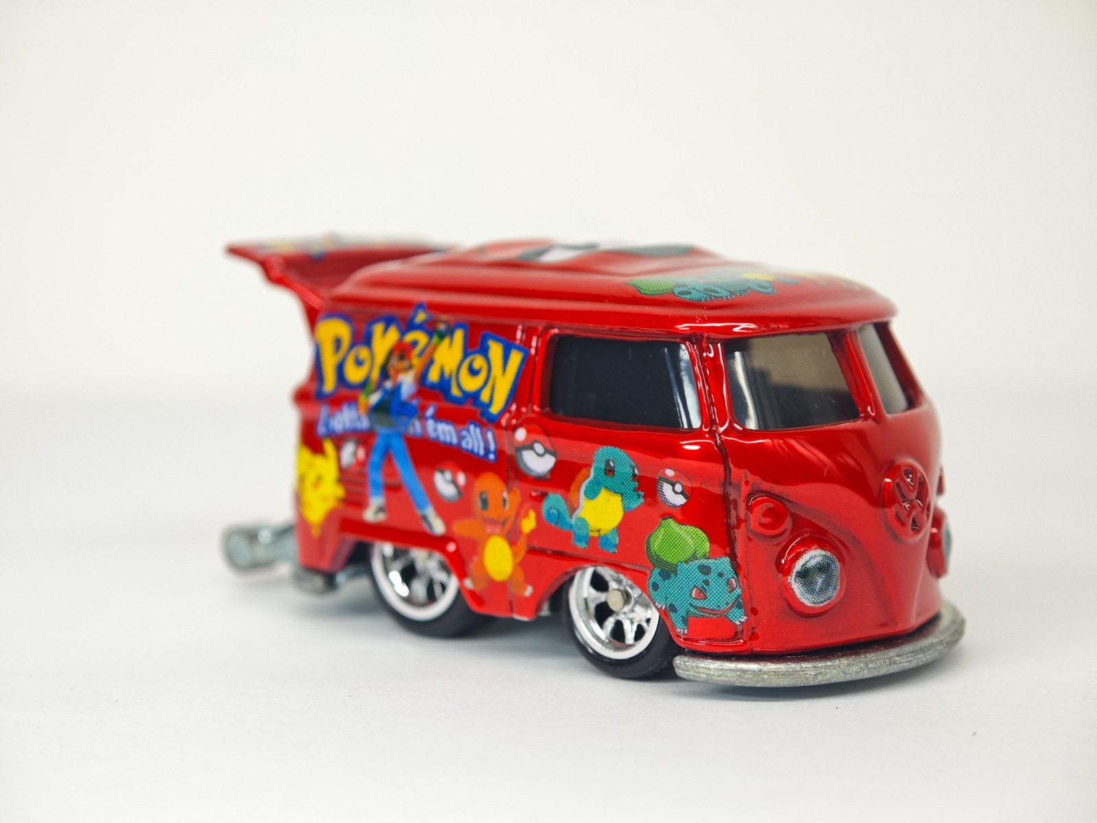 Hot Wheels Kool Kombi Custom Super Red Spectraflame Pokemon For Fans Collectors
