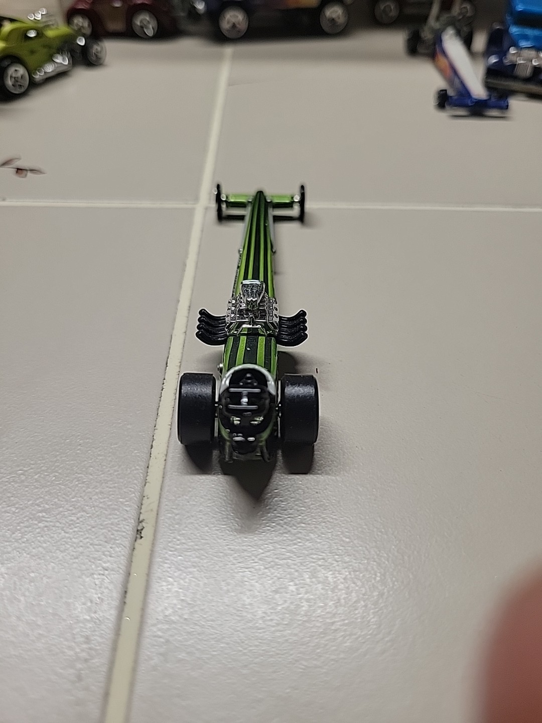 Hot Wheels Drag Strip Demons Beebe & Mulligan Front Engine Fuel Dragster (Loose)