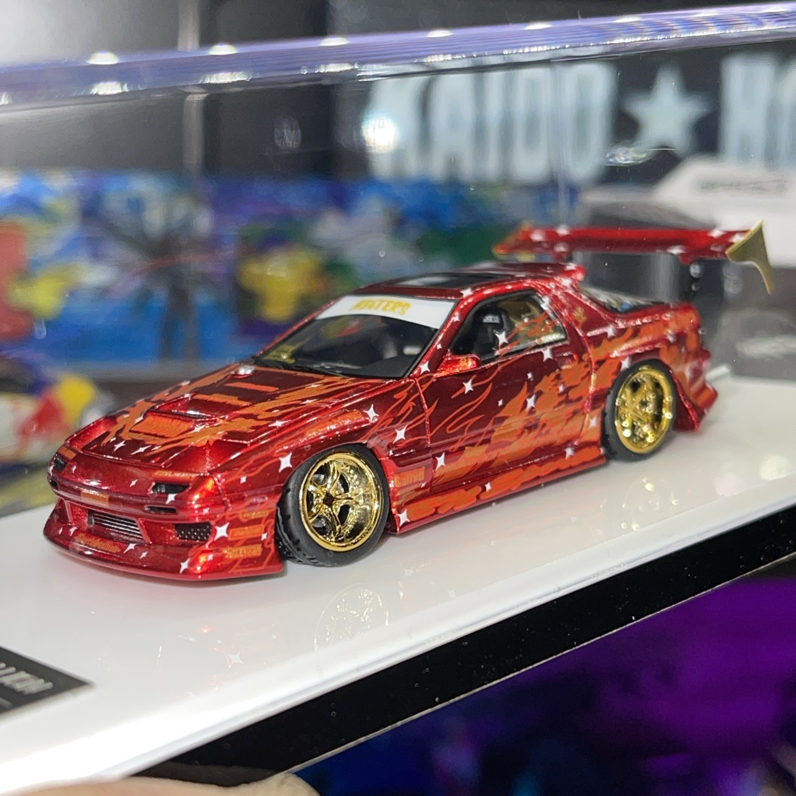 ERROR404 HEATERS #1 RX-7 FC Hert Twerkstallion resin car 1/64 USA seller