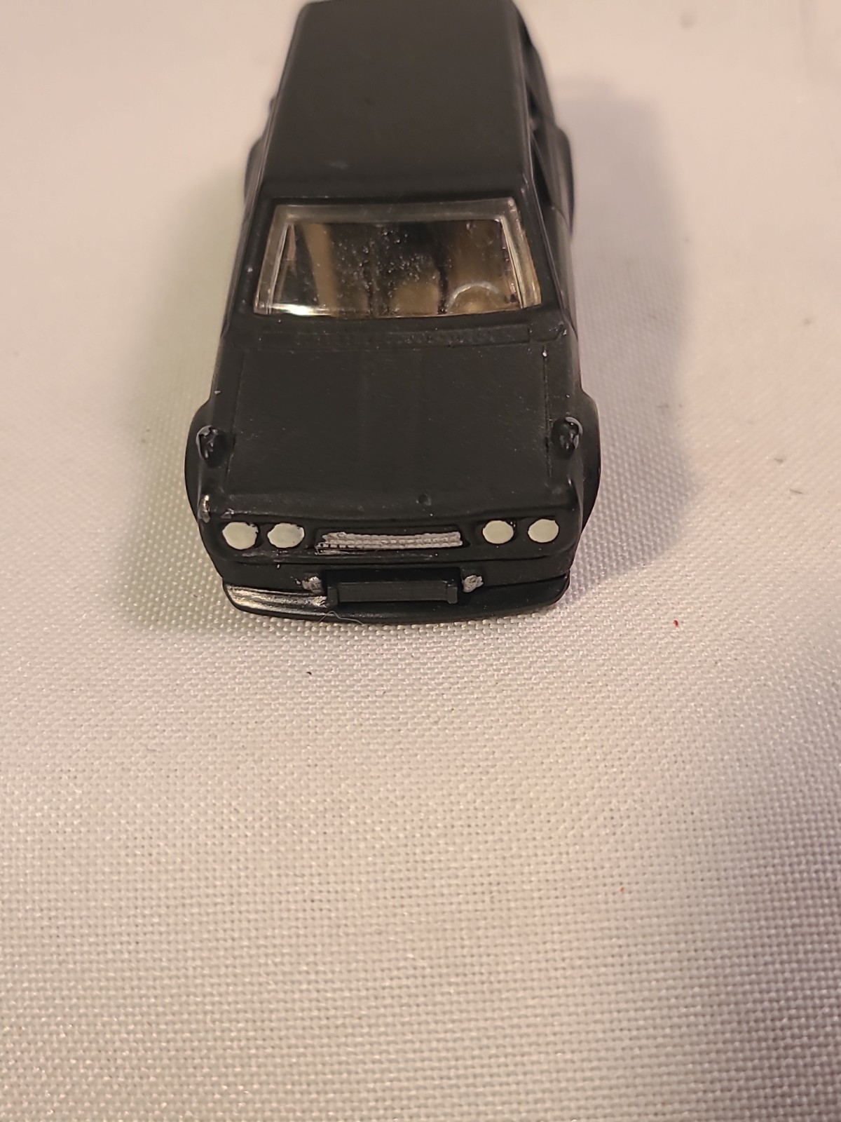 Hot Wheels 71 Datsun 510 Wagon Hot Rod Black FULL CUSTOM RR TIRES Rear V8