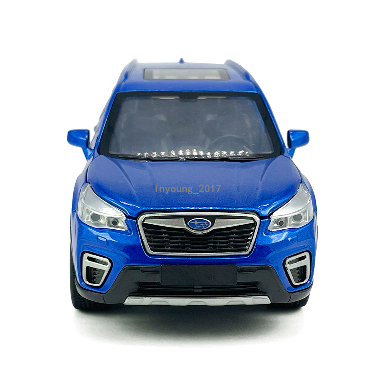 1:30 Subaru Forester Model Toy Car Diecast Toy Vehicle Toys for Boys Gifts Blue