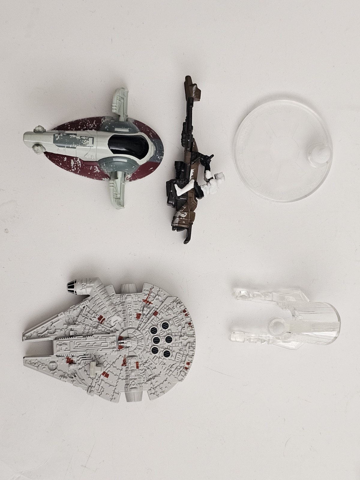 Lot of 15 Hot Wheels Various Star Wars Starships Diecast vehicles