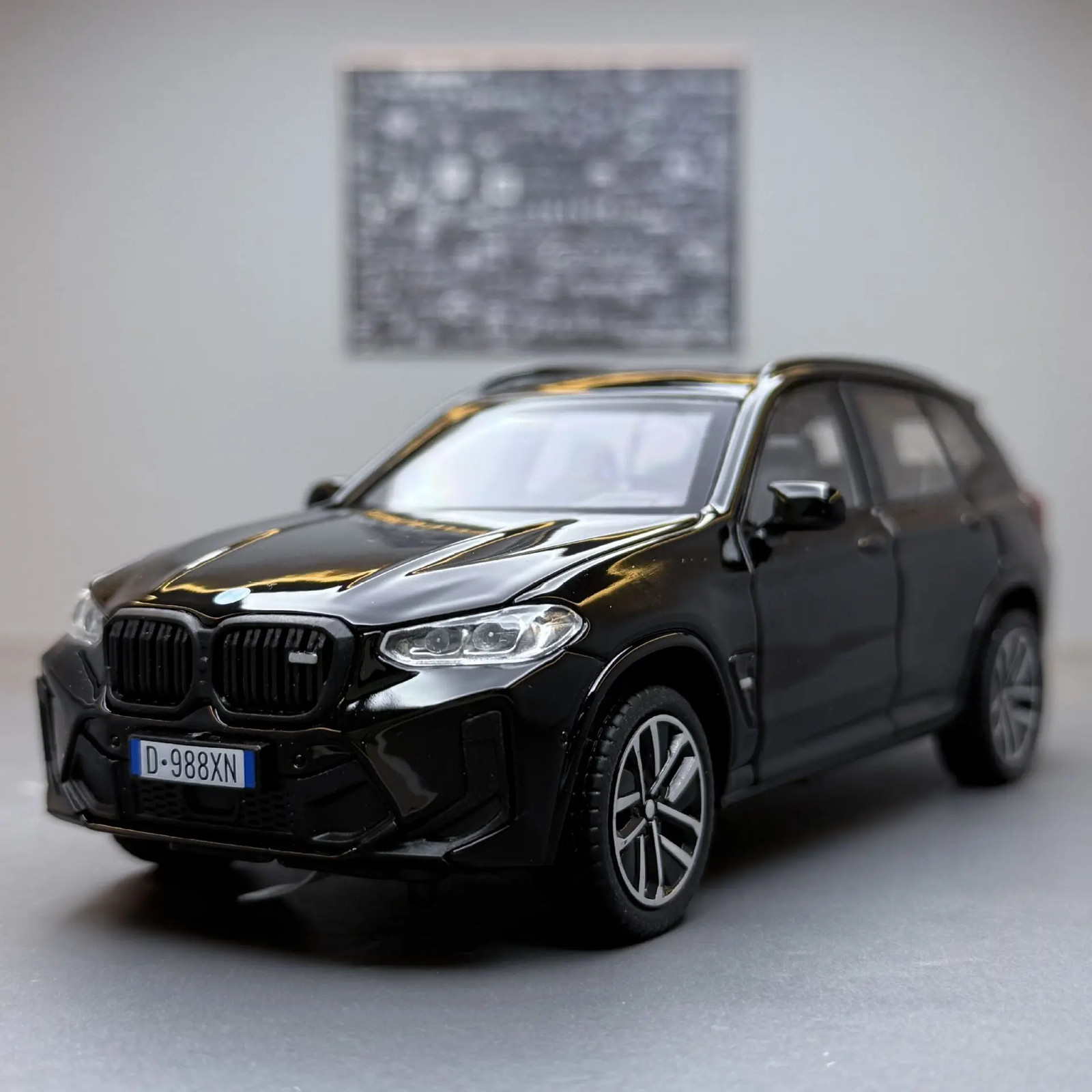 1:32 BMW X3M X3 SUV 2025 Alloy Diecast Car Model Sound Light Kid’s Collectibles